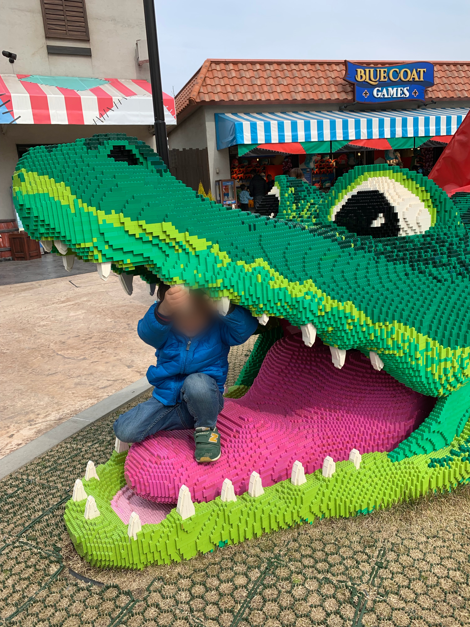 レゴランド 大きなレゴ作品の写真